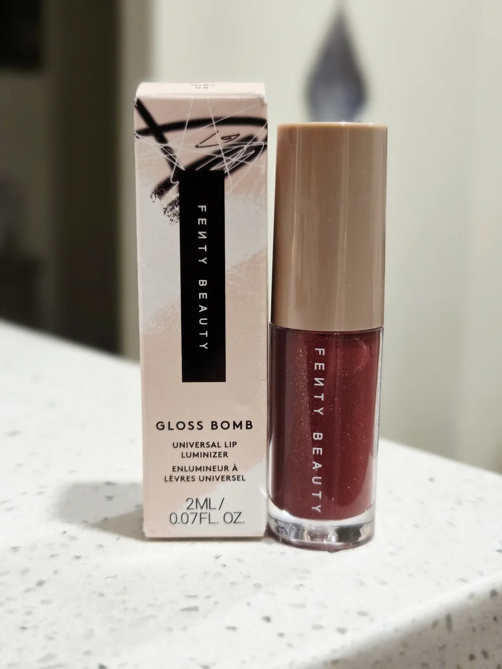 Fenty Beauty Gloss Bomb Universal Lip Luminizer - Shimmering Rose-Berry RI-RI